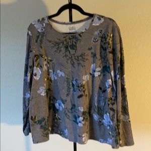 Floral long sleeve